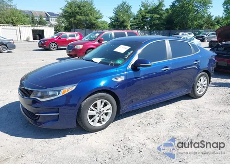 2017 Kia Optima Lx из США, поврежденный, VIN 5XXGT4L31HG176780